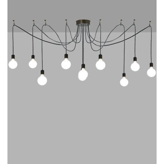 2nd Ave Lighting Castiliolite 120" Wide 10 LT Pendant in Rokusho Finish