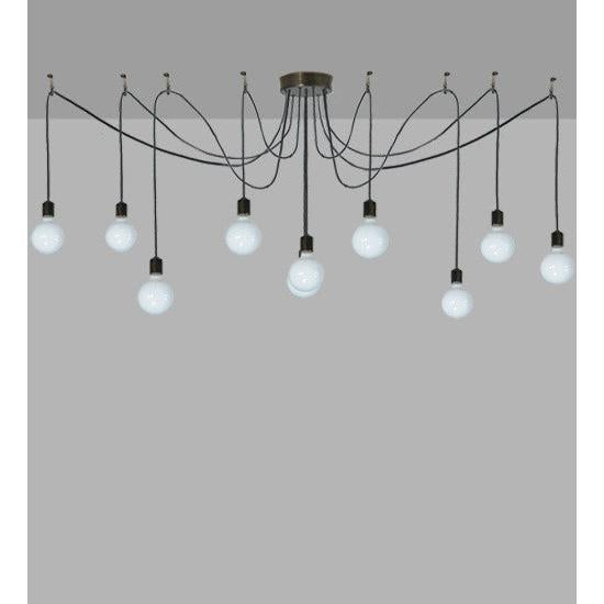 2nd Ave Lighting Castiliolite 120" Wide 10 LT Pendant in Rokusho Finish