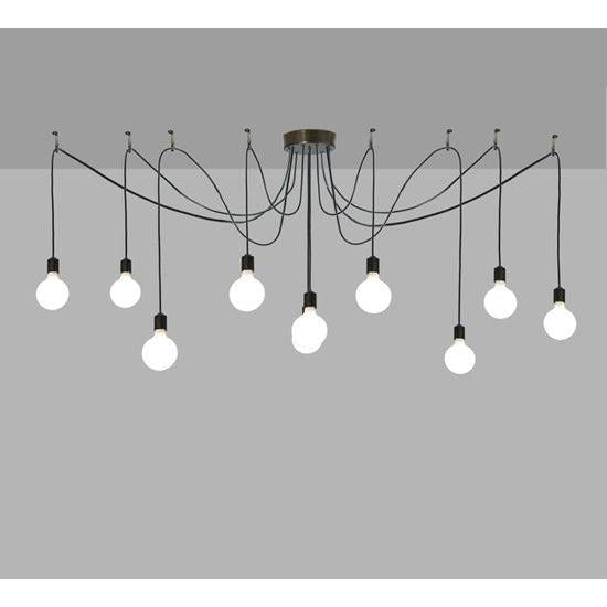 2nd Ave Lighting Castiliolite 120" Wide 10 LT Pendant in Rokusho Finish