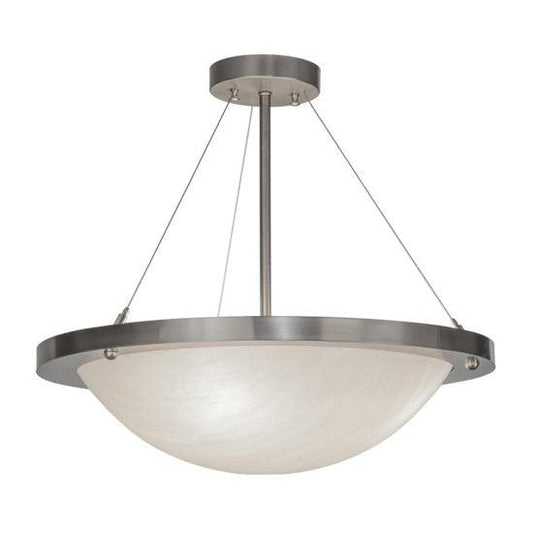 2nd Ave Lighting Catalina 20" Semi-Flushmount in Brushed Nickel