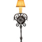 2nd Ave Lighting Catherine 7.5" Wall Sconce in Smoke Finish