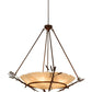 2nd Ave Lighting Cattail 48" Inverted Pendant in Cortez Gold Finish