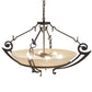 2nd Ave Lighting Ceres 42" Inverted Pendant in Gilded Tobacco Finish