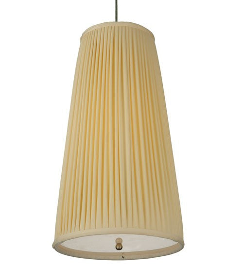2nd Ave Lighting Channell 13" Wide Pendant in Chrome Finish