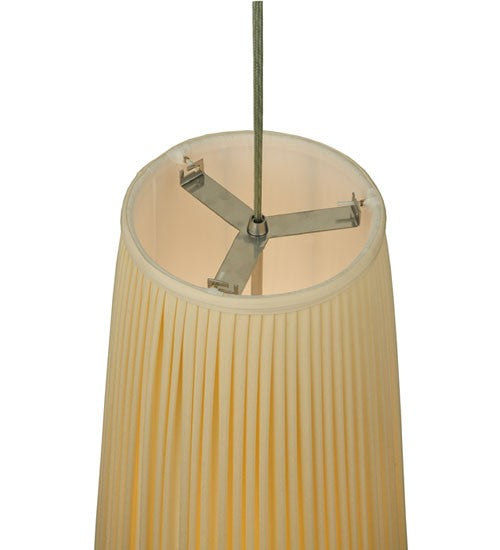 2nd Ave Lighting Channell 13" Wide Pendant in Chrome Finish
