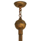 2nd Ave Lighting Cheal 36" Wide 8 Lt Chandelier in Antique Brass Matte Finish