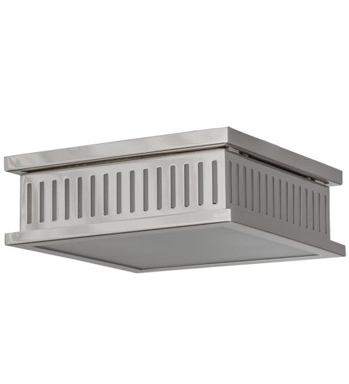 2nd Ave Lighting Chisolm Passage 10" Flushmount in Polished Nickel Finish