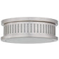 2nd Ave Lighting Chisolm Passage 11" Flushmount in Satin Nickel Finish