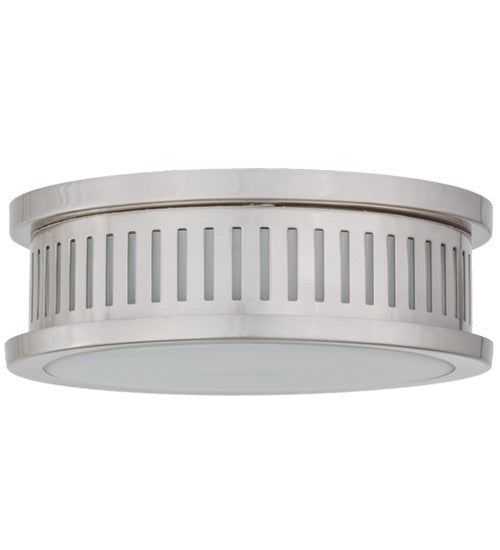 2nd Ave Lighting Chisolm Passage 11" Flushmount in Satin Nickel Finish