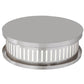 2nd Ave Lighting Chisolm Passage 11" Flushmount in Satin Nickel Finish