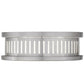 2nd Ave Lighting Chisolm Passage 11" Flushmount in Satin Nickel Finish