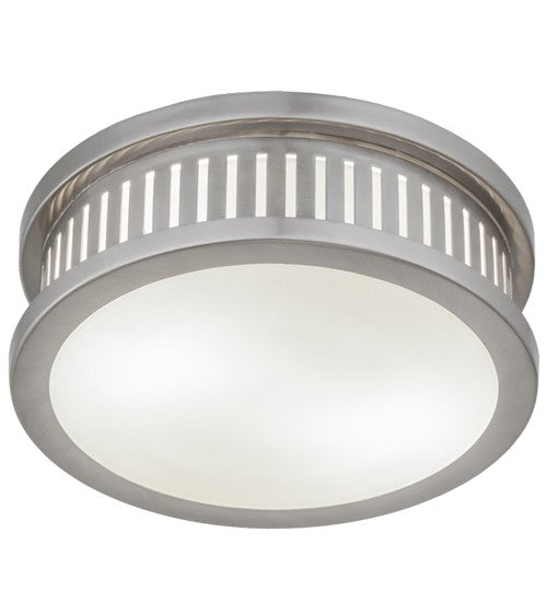 2nd Ave Lighting Chisolm Passage 11" Flushmount in Satin Nickel Finish