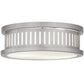 2nd Ave Lighting Chisolm Passage 11" Flushmount in Satin Nickel Finish