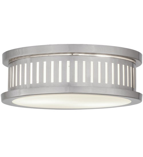 2nd Ave Lighting Chisolm Passage 11" Flushmount in Satin Nickel Finish