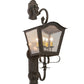 2nd Ave Lighting Christian 12" Lantern Wall Sconce in Gilded Tobacco Finish