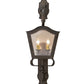 2nd Ave Lighting Christian 12" Lantern Wall Sconce in Gilded Tobacco Finish