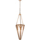 2nd Ave Lighting Church 14" Inverted Pendant in Autumn Leaf Finish