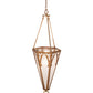 2nd Ave Lighting Church 14" Inverted Pendant in Autumn Leaf Finish