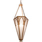 2nd Ave Lighting Church 14" Inverted Pendant in Autumn Leaf Finish