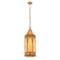 2nd Ave Lighting Church 36” Pendant Light With Bottom Diffuser in Sahara Gold Finish