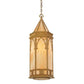2nd Ave Lighting Church 36” Pendant Light With Bottom Diffuser in Sahara Gold Finish