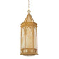 2nd Ave Lighting Church 36” Pendant Light With Bottom Diffuser in Sahara Gold Finish