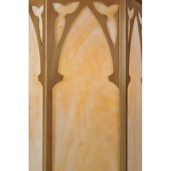 2nd Ave Lighting Church 36” Pendant Light With Bottom Diffuser in Sahara Gold Finish