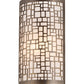 2nd Ave Lighting Cilindro 10" Deco Wall Sconce in Antique Brass Finish