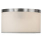 2nd Ave Lighting Cilindro 10" Flushmount in Nickel Finish