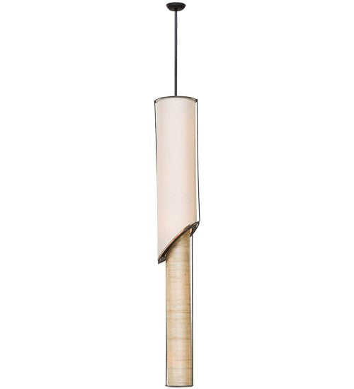 2nd Ave Lighting Cilindro 11" Kiltered Pendant in Timeless Bronze