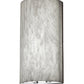 2nd Ave Lighting Cilindro 11" Wall Sconce in Nickel Finish