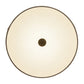 2nd Ave Lighting Cilindro 12" Beige Textrene Pendant in Timeless Bronze