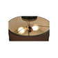 2nd Ave Lighting Cilindro 14" Flushmount in Nickel Finish