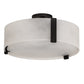 2nd Ave Lighting Cilindro 18" Flushmount in Oil Rubbed Bronze Finish