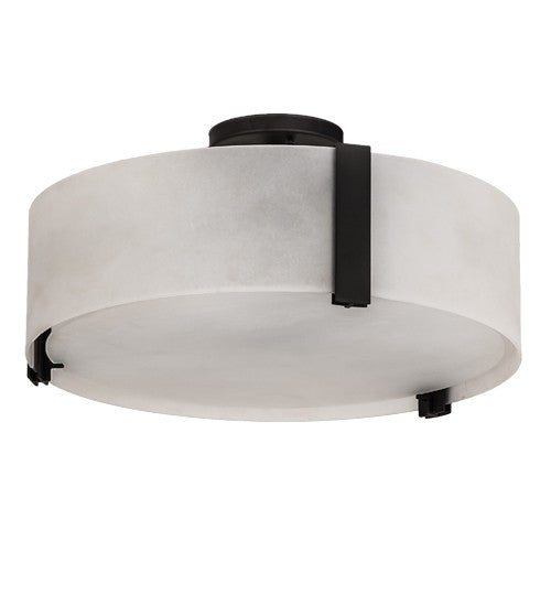 2nd Ave Lighting Cilindro 18" Flushmount in Oil Rubbed Bronze Finish