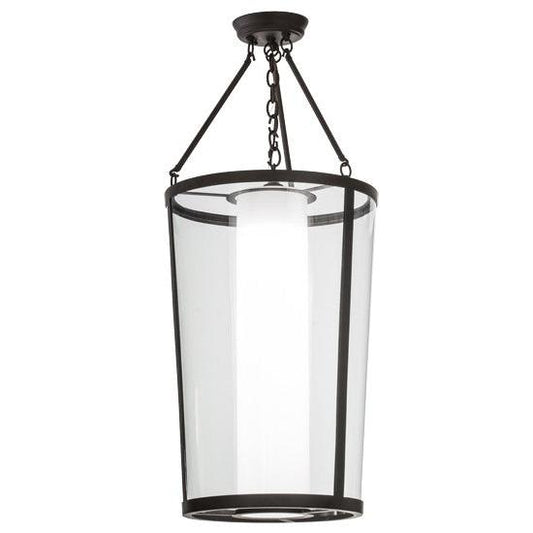 2nd Ave Lighting Cilindro 18" Tapered Semi-Flushmount in Oil Rubbed Bronze Finish