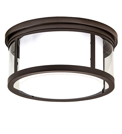 2nd Ave Lighting Cilindro 19" Campbell Flushmount in Oil Rubbed Bronze Finish