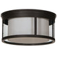 2nd Ave Lighting Cilindro 19" Campbell Flushmount in Oil Rubbed Bronze Finish