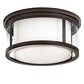 2nd Ave Lighting Cilindro 19" Campbell Flushmount in Oil Rubbed Bronze Finish