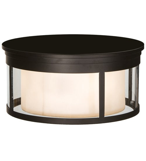 2nd Ave Lighting Cilindro 19" Campbell Flushmount in Oil Rubbed Bronze Finish