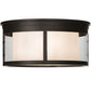 2nd Ave Lighting Cilindro 19" Campbell Flushmount in Oil Rubbed Bronze Finish