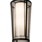 2nd Ave Lighting Cilindro 21" Tapered Pendant in Textured Black Finish