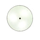 2nd Ave Lighting Cilindro 24" White Trilam Textrene Pendant With Nickel Powder Coat Finish