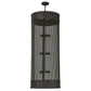 2nd Ave Lighting Cilindro 24" Wide 9 LT Cage Pendant in Coffee Bean Finish