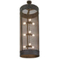 2nd Ave Lighting Cilindro 24" Wide 9 LT Cage Pendant in Coffee Bean Finish