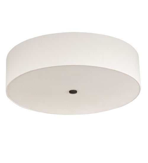 2nd Ave Lighting Cilindro 24" Wide Textrene Flushmount in Timeless Bronze Finish