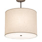 2nd Ave Lighting Cilindro 24" Wide Textrene Pendant in Oil Rubbed Bronze Finish