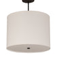 2nd Ave Lighting Cilindro 24" Wide Textrene Pendant in Oil Rubbed Bronze Finish