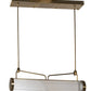 2nd Ave Lighting Cilindro 30" Pipette Pendant in Brass Finish