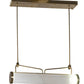 2nd Ave Lighting Cilindro 30" Pipette Pendant in Brass Finish
